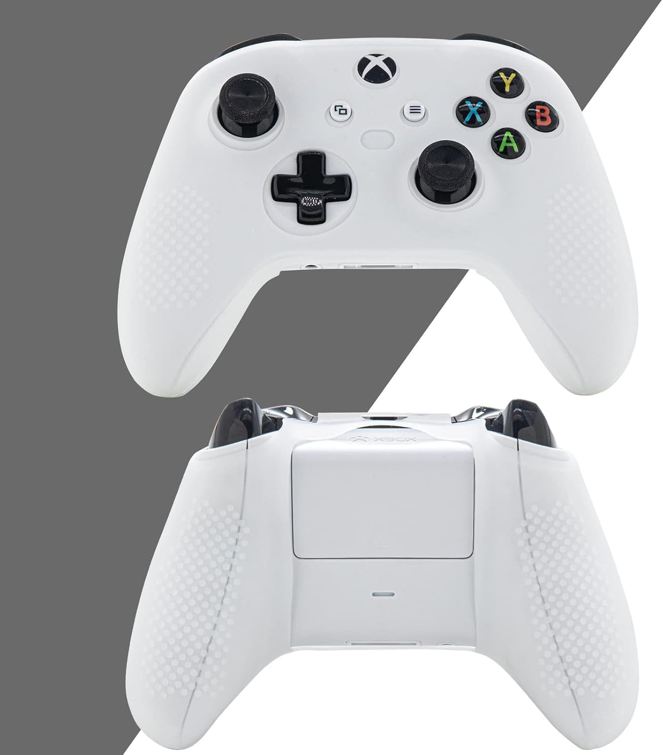 Xbox Series X/S Controller Silicone Cover Case, Rubber Skin for Xbox Series X/S Controller - Clear