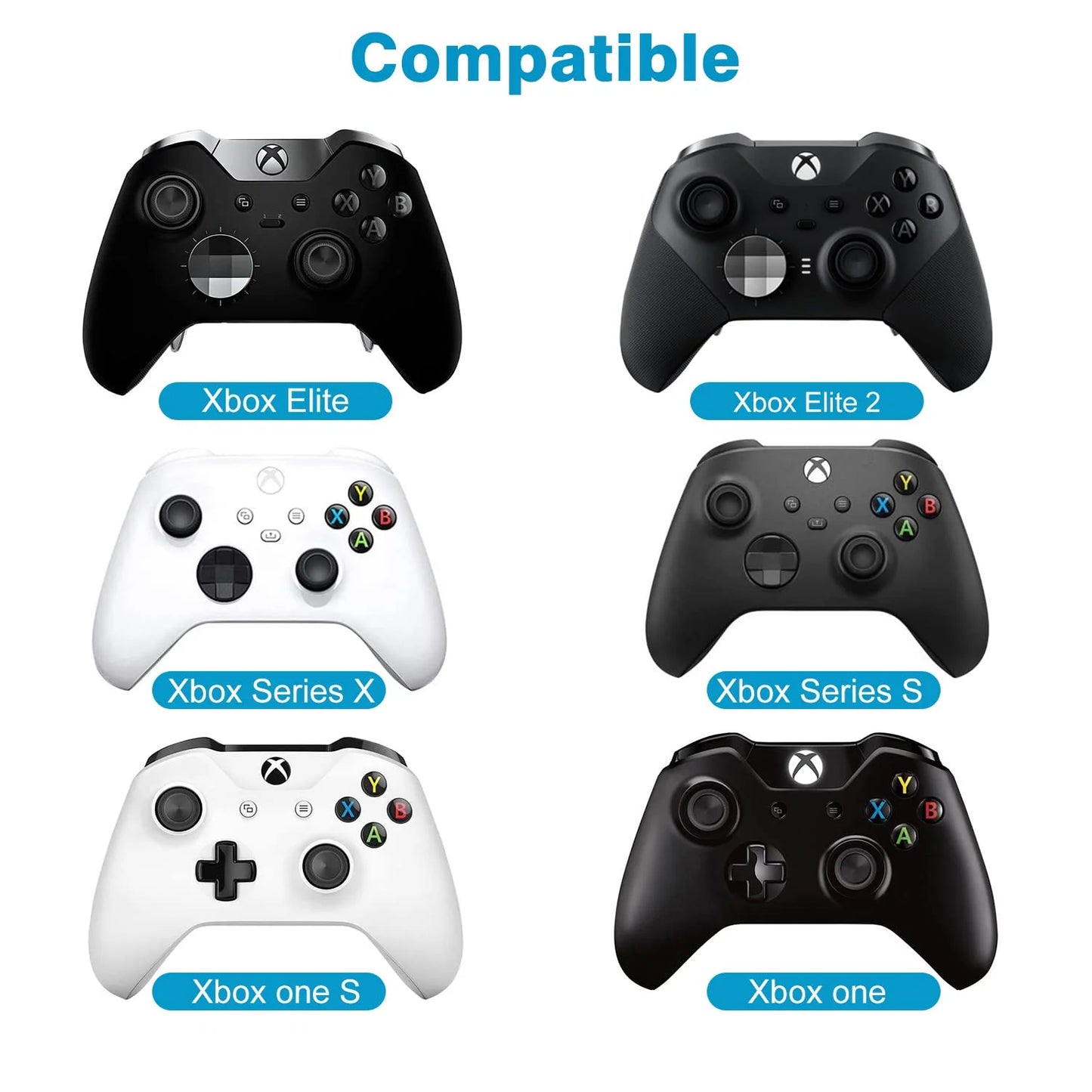 Wireless Keyboard for Xbox One Controller,Xbox Series X/S,Green Backlight Gaming Chatpad Keypad with USB Receiver 3.5Mm Audio Jack,Xbox Accessories for Xbox One/One S/Elite/2 Controller, Black