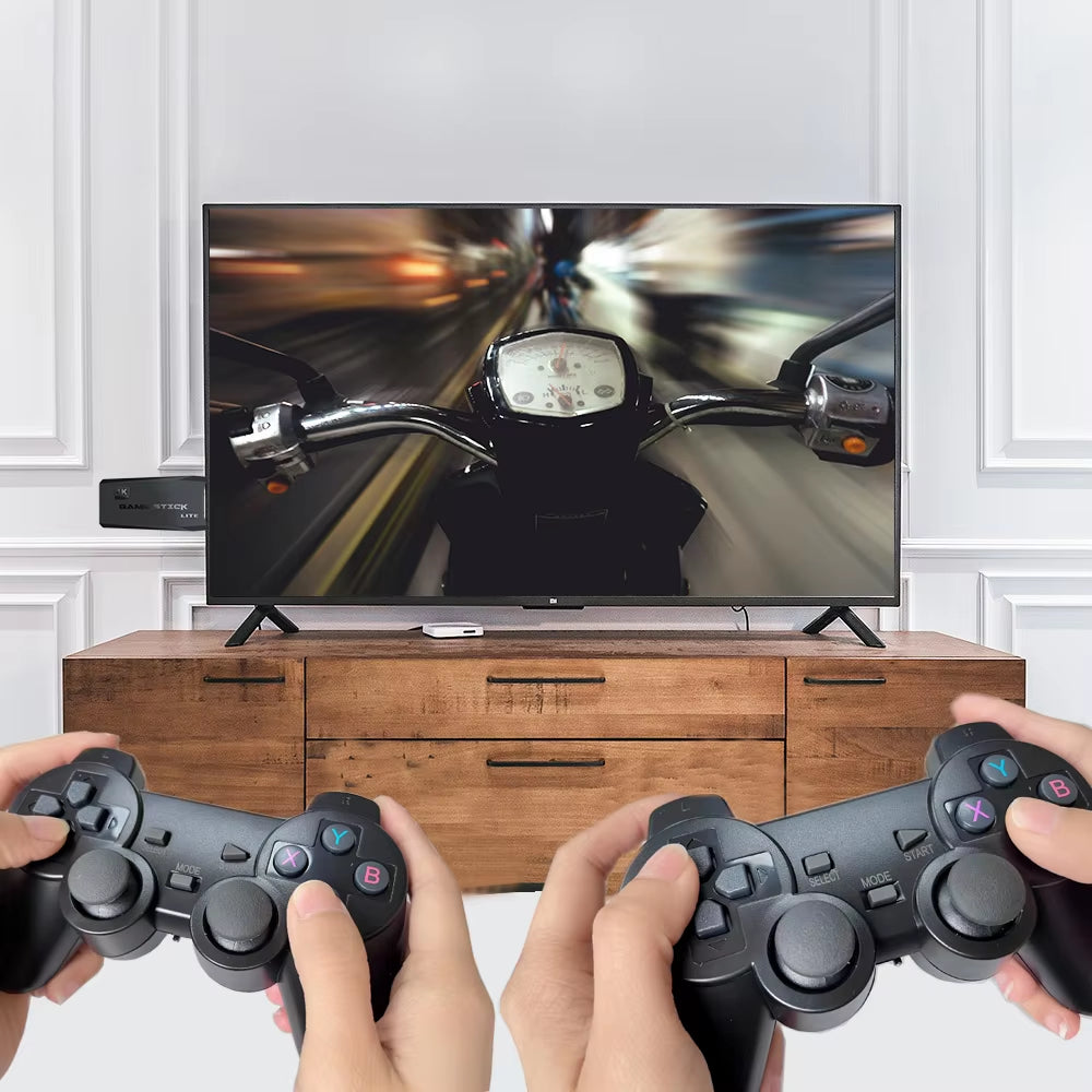 Video Game Console Game Stick Lite 4K 20000 Games HD Retro Classic Arcade Emulador Wireless TV Gaming Console