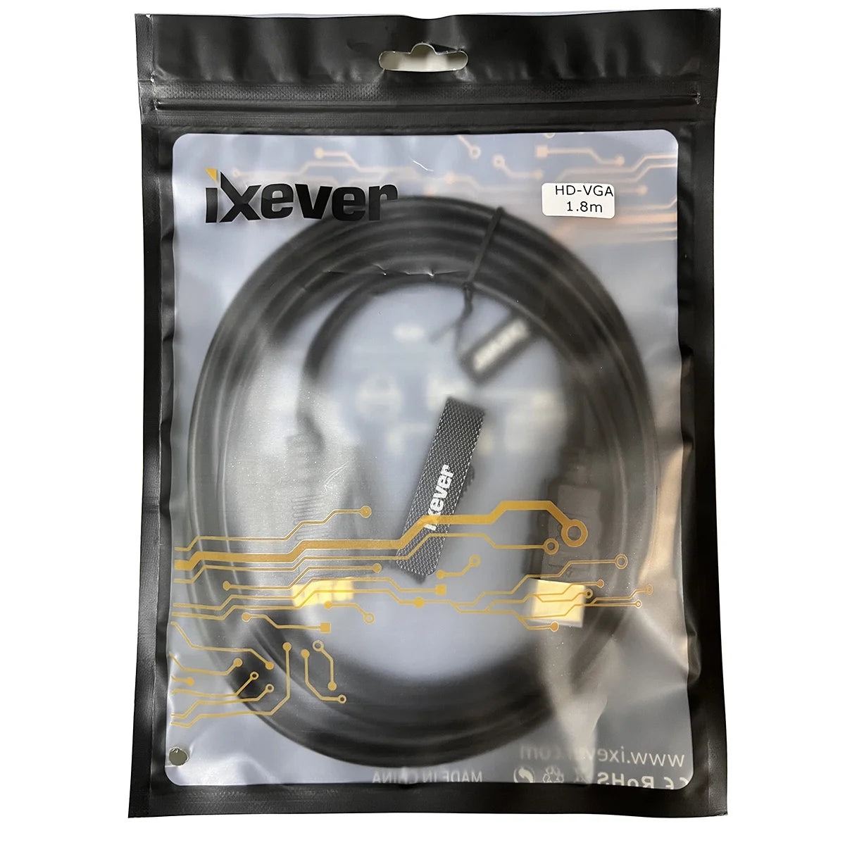 HDMI to VGA Adapter Cable 6FT, Gold-Plated HDMI to VGA Cable Male to Male 1080P Compatible for Computer, Desktop, Laptop, PC, Monitor, Projector, HDTV and More