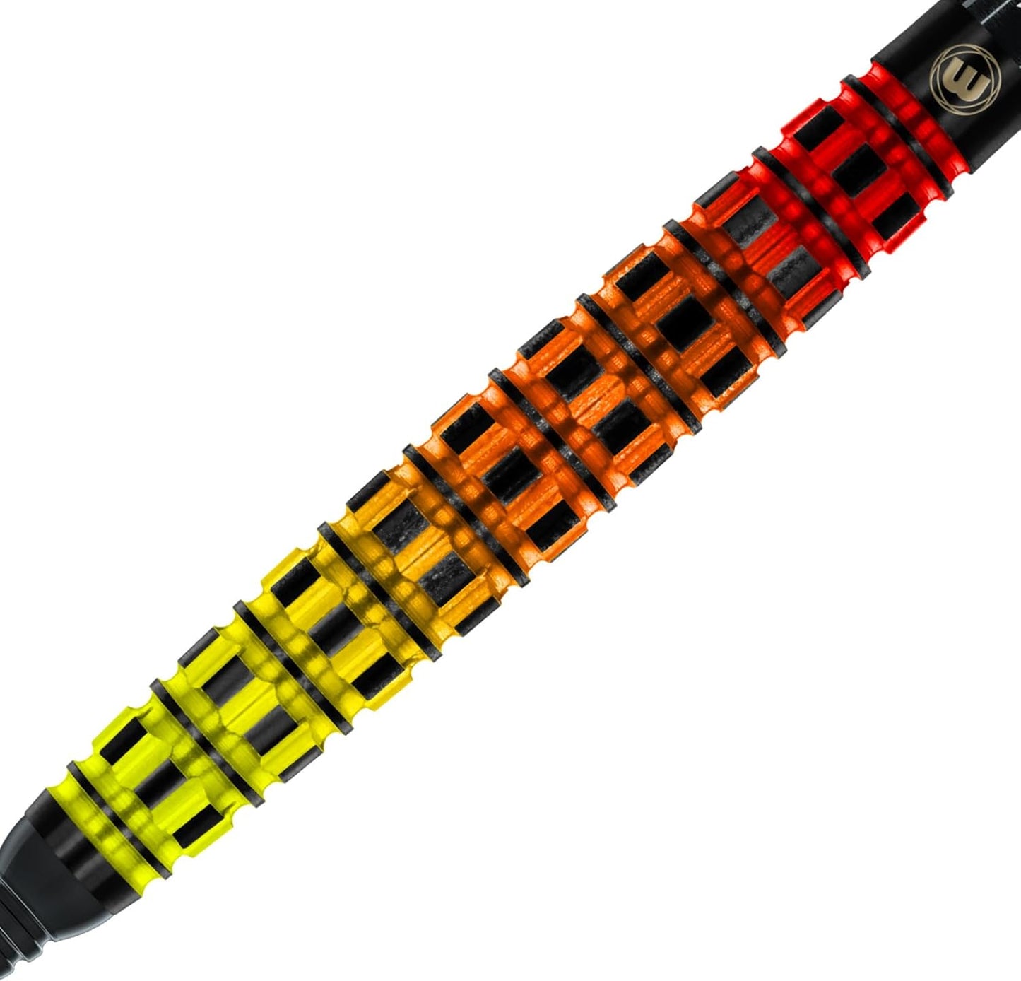 Firestorm Flame Professional Tungsten Darts Set with Flights and Stems (Shafts)