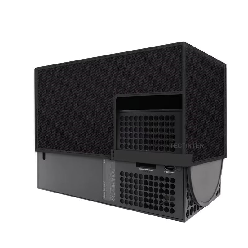 Dustproof Soft Cover for Xbox X Console Anti-Scratch Horizontal Waterproof Protective Vertical Case for Xbox Series X Console