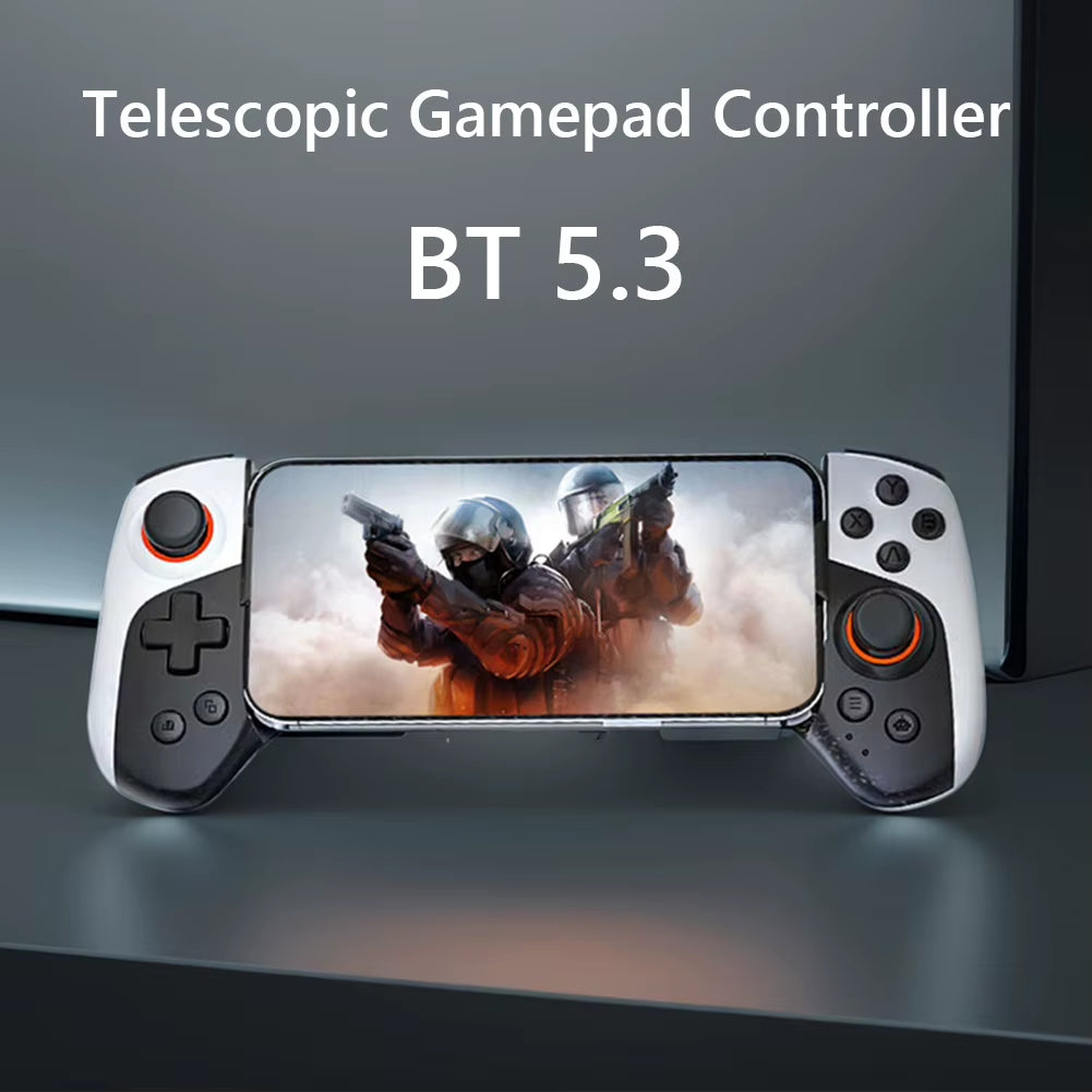 Mobile Phone Stretching Game Controller Bluetooth-Compatible5.3 Wireless Gamepad for Iphone Ios Android Switch PC