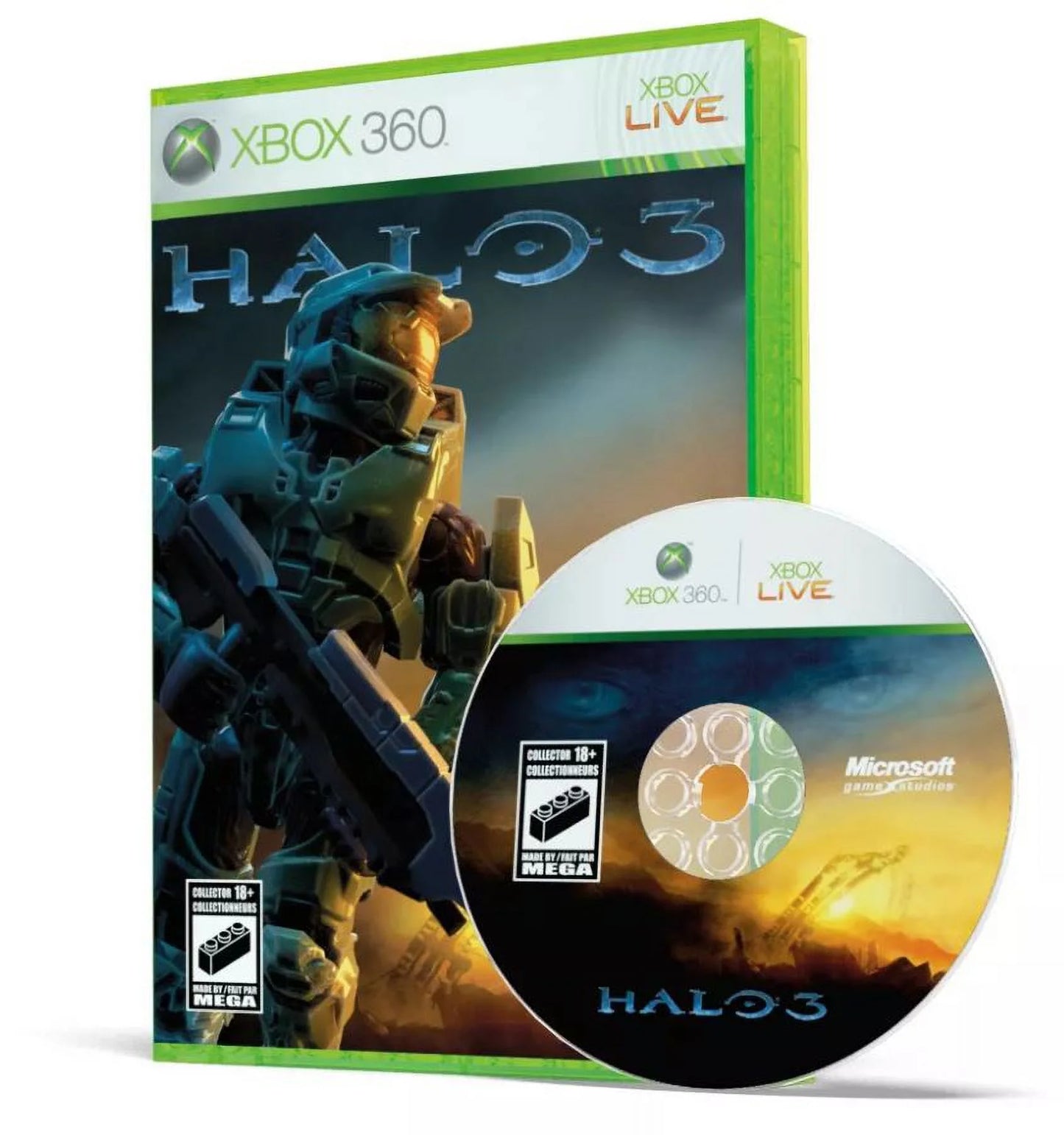 Showcase Microsoft Xbox 360 Collector Building Set - 1342Pcs