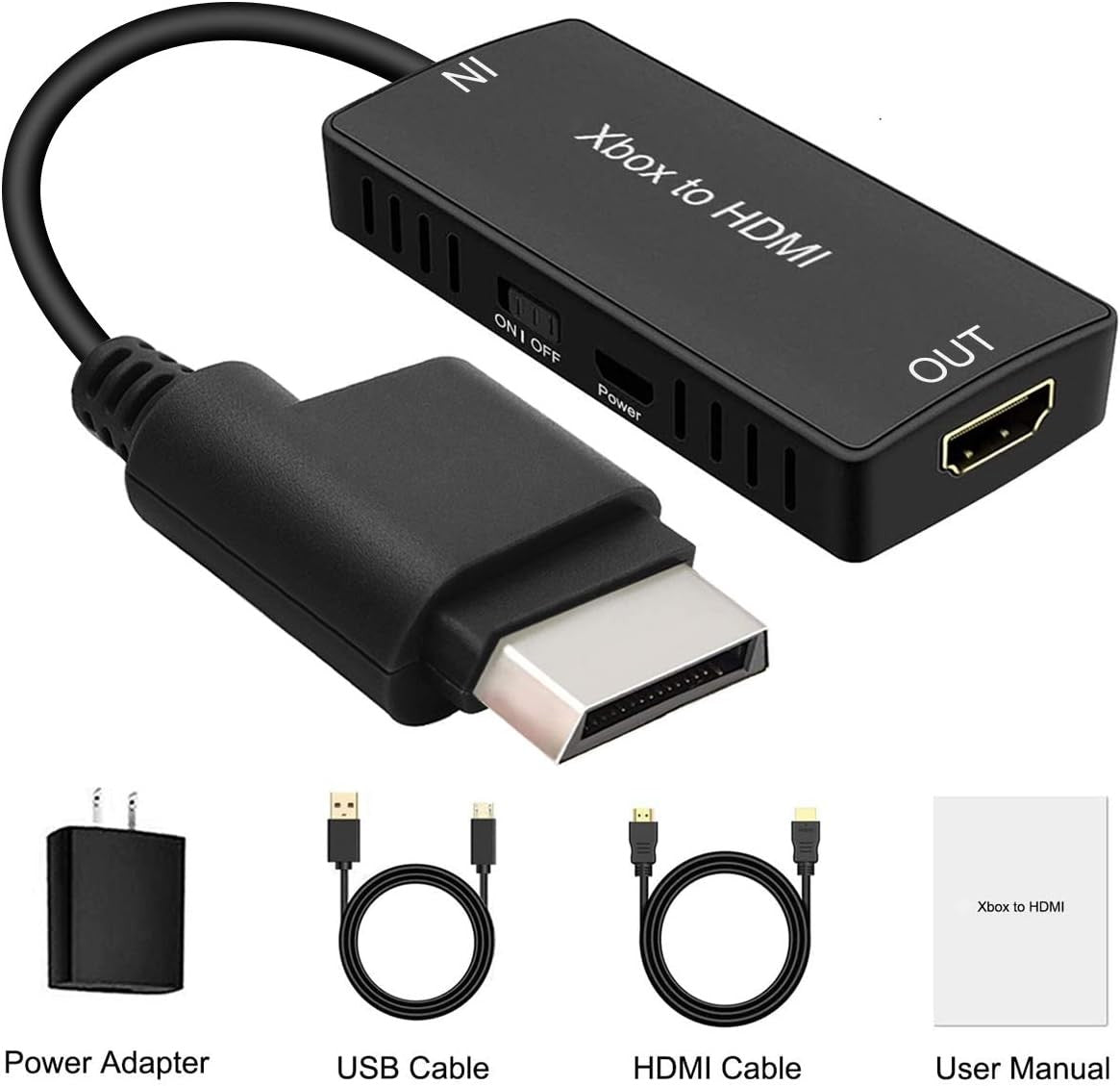 Xbox 360 to HDMI Converter, HD Link Cable for Xbox 360, Xbox 360 to HDMI Support