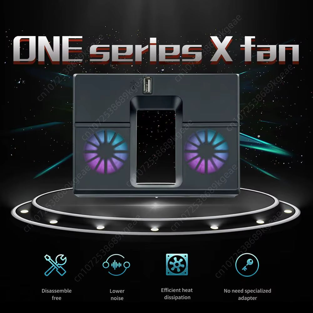 Vertical Stand Host Side Radiator for Xbox Series X Console Cooling Fan Dock Station Slim Usb Game Cooler for Xbox Game Console