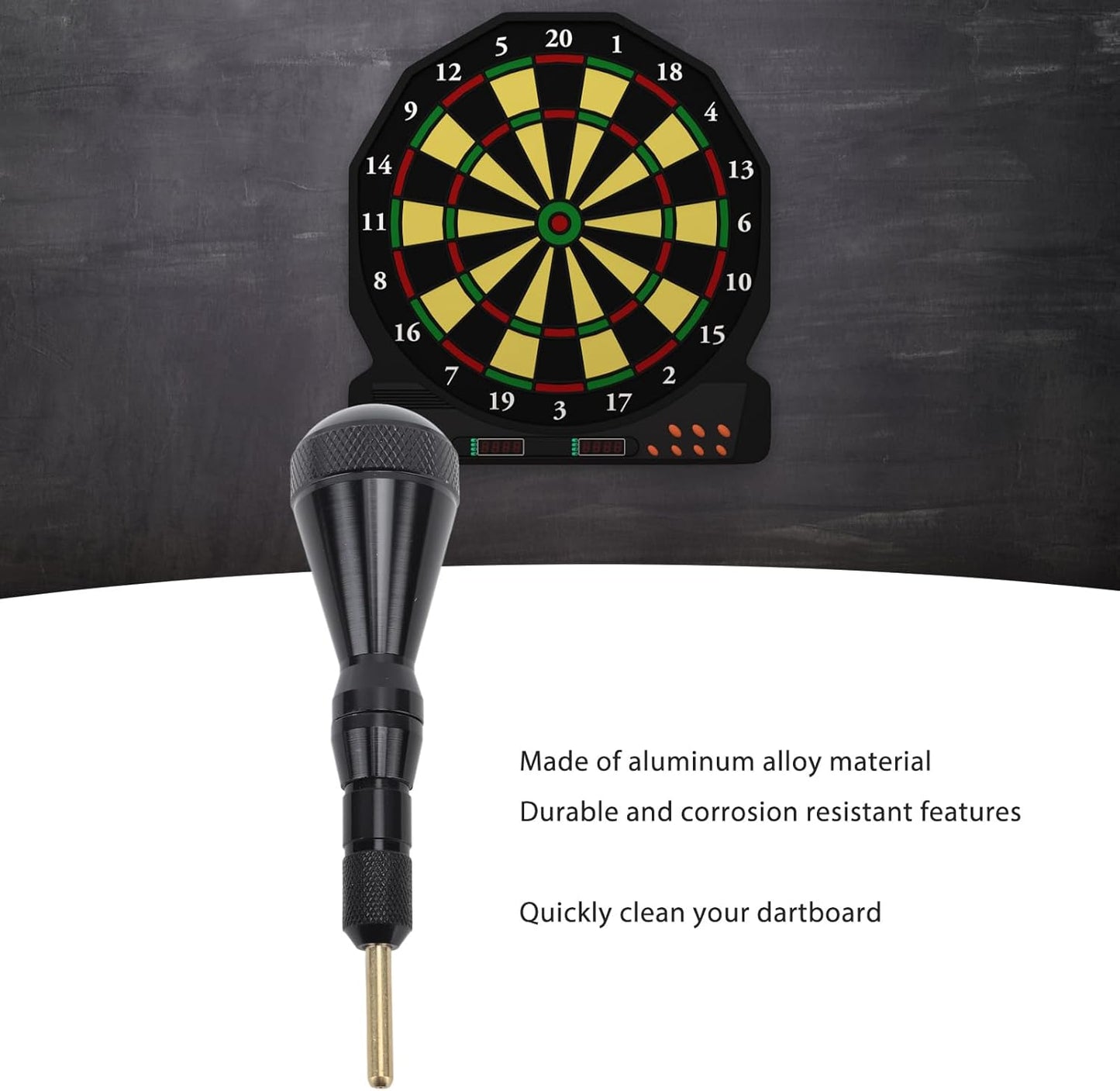 Electronic Darts Tip Remover, Soft Tip Darts Point Extractor for Broken Tips on Electronic Dartboards
