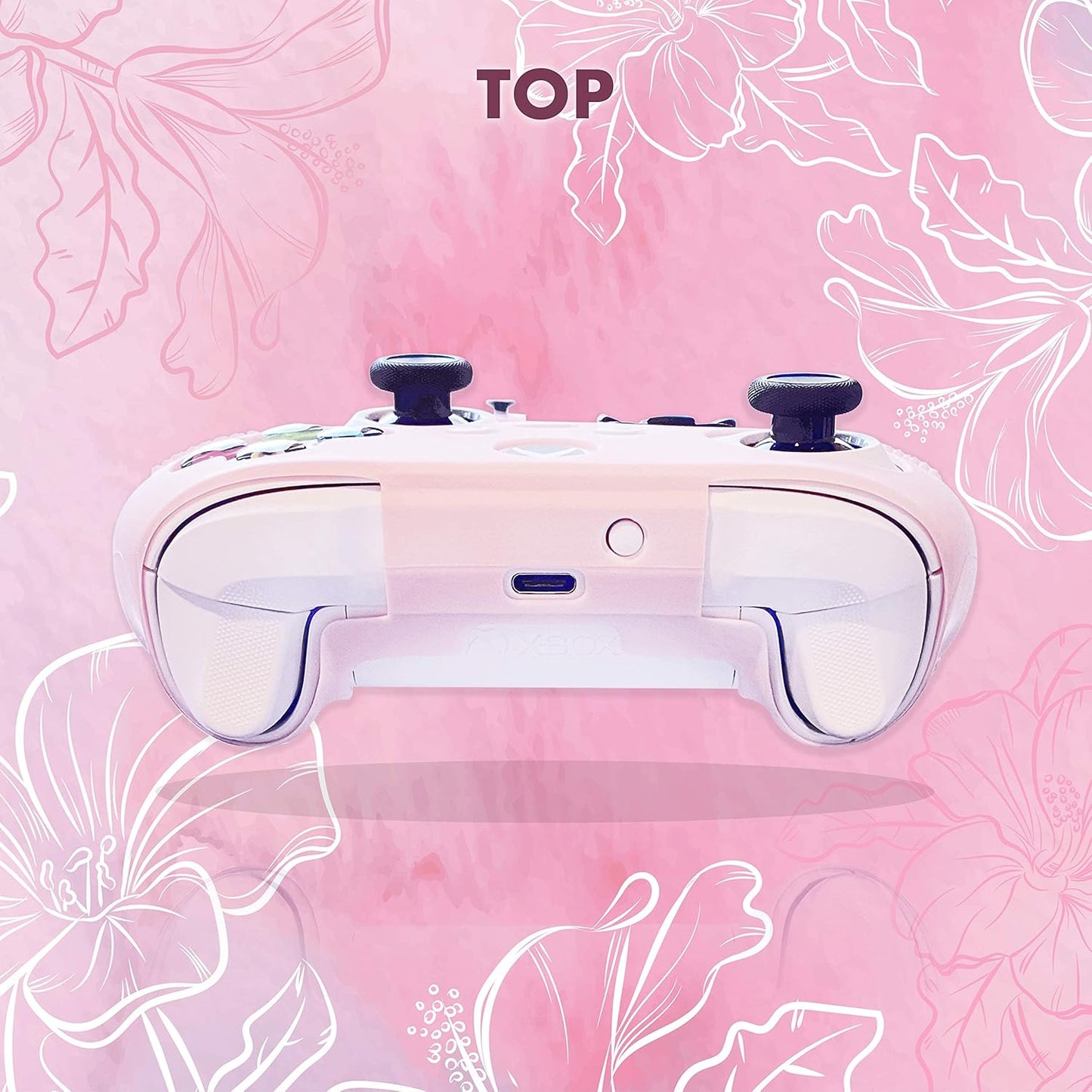 Pastel Skin Cover for Wireless Controller | Soft Sleeve Shell Case with Textured Grip | Compatible with Xbox Series X/S and Xbox One (Light Pink)