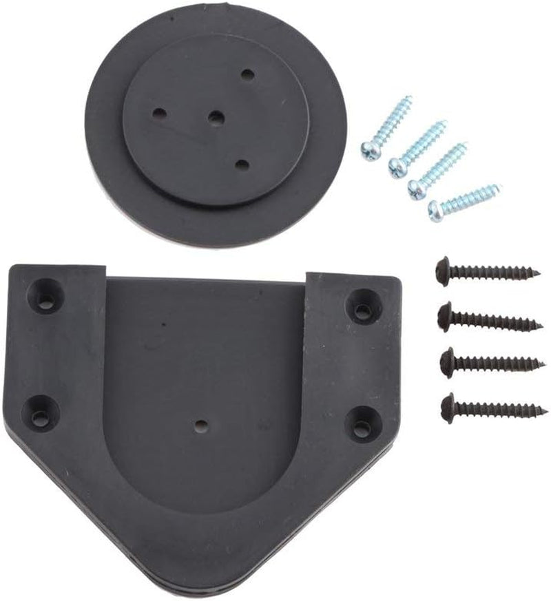 - Pro Dartboard Wall Hanging U Bracket System | Easy Mounting & Rotation | Enhanced Stability | Compatible with Timber Backed Bristle Dartboards | Black, Sisal