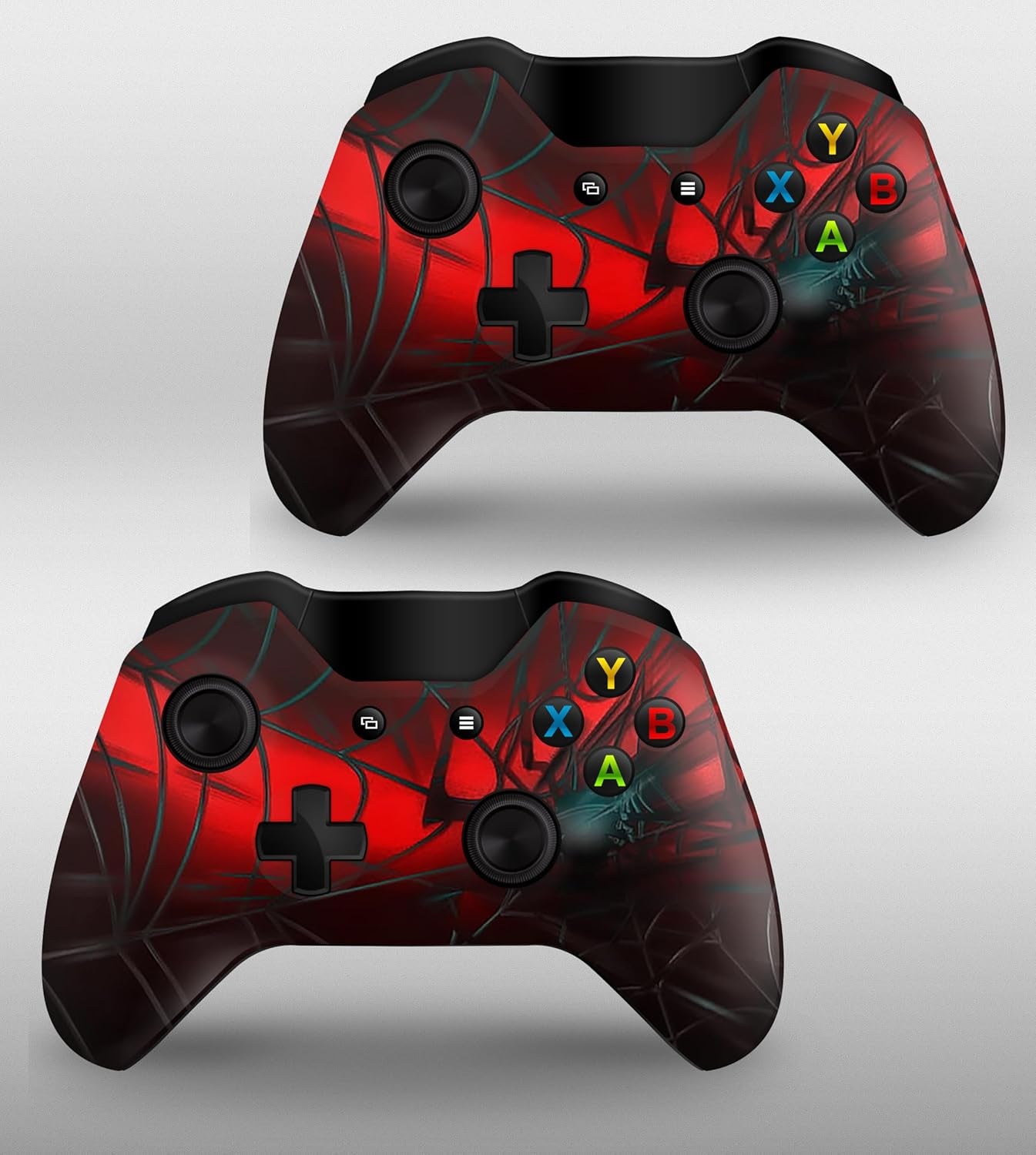 Xbox One Spider Console Skin Decal Sticker + 2 Controller Skins Compatible Xbox One & Kinect