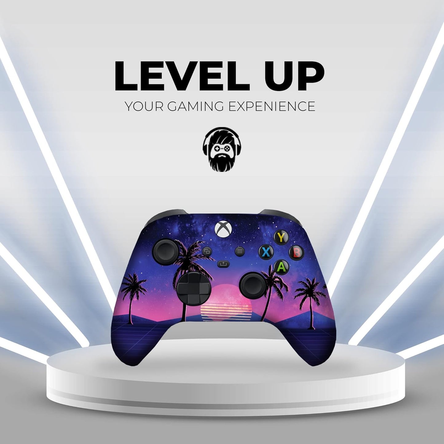 Original X-Box Wireless Controller Special Edition Customized by Compatible with X-Box One S/X-Box Series X/S & Windows 10 Made with Advanced Hydrodip Print Technology(Not Just a Skin)