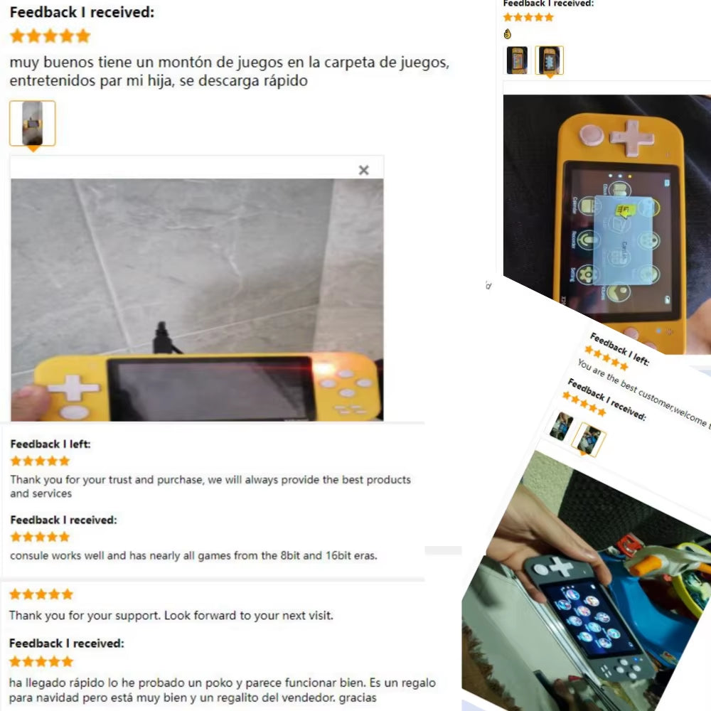 X20 Mini 4.3 Inch IPS Screen Handheld Portable Game Console 32GB 8GB 5000 Games for 8/16/32 Bit Arcade Video Games Child Gift