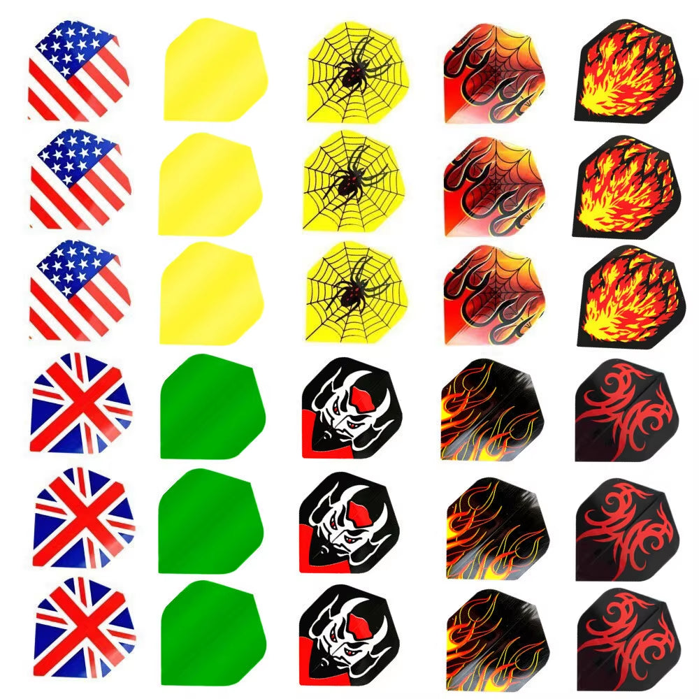 Darts Flights 30PCS 48PCS Diverse Type Fits Most Darts