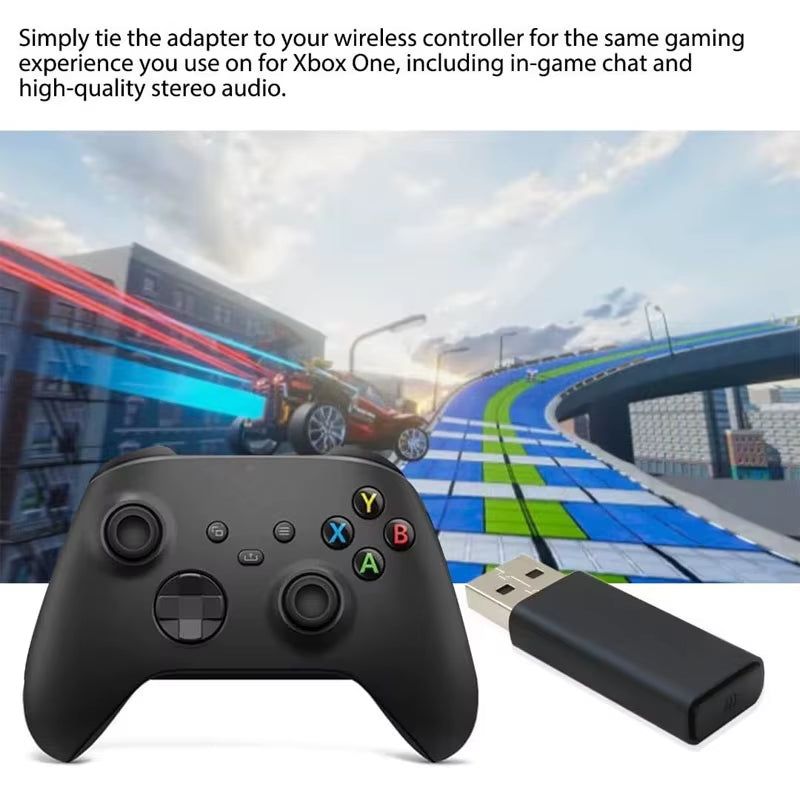 For Xbox One Wireless Adapter USB Receiver for Xbox One 2Nd for Xbox One 1St for Windows 10 System PC Laptops 2Nd Generation
