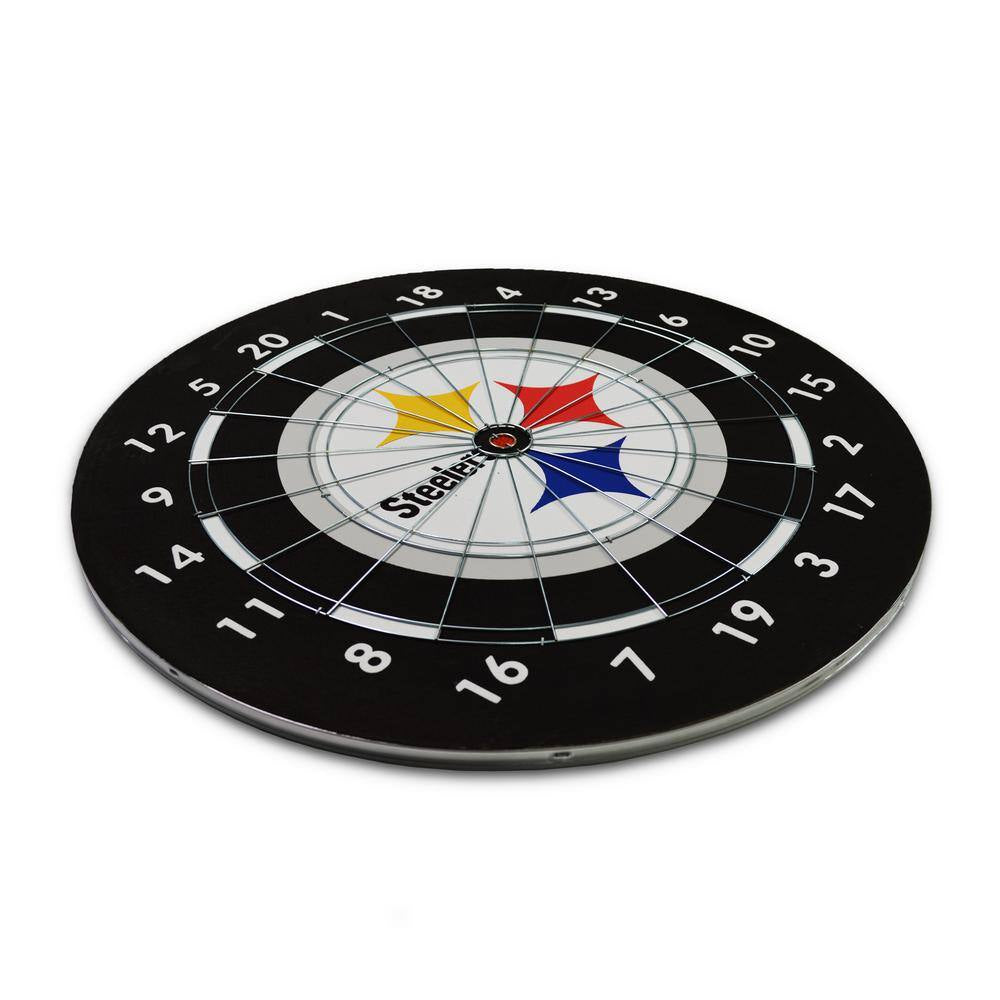 Pittsburgh Steelers Dart Board with Darts