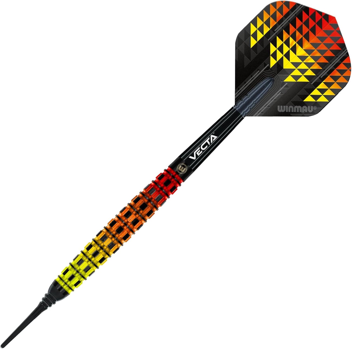 Firestorm Flame Professional Tungsten Darts Set with Flights and Stems (Shafts)