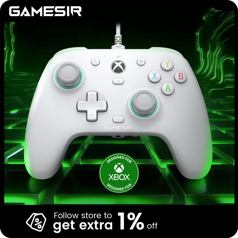 Gamesir G7 SE Xbox Gaming Controller Wired Gamepad for Xbox Series X, Xbox Series S, Xbox One, with Hall Effect Joystick