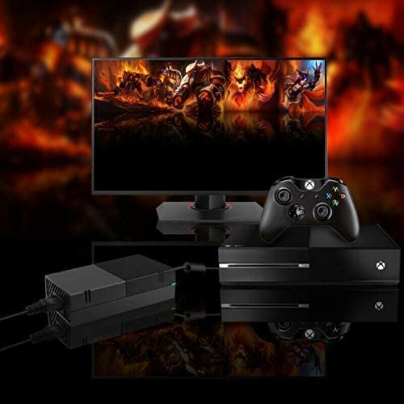 FOR XBOX One / XBOX 360 Console Power Supply Brick Adapter Charger AC Power Cord
