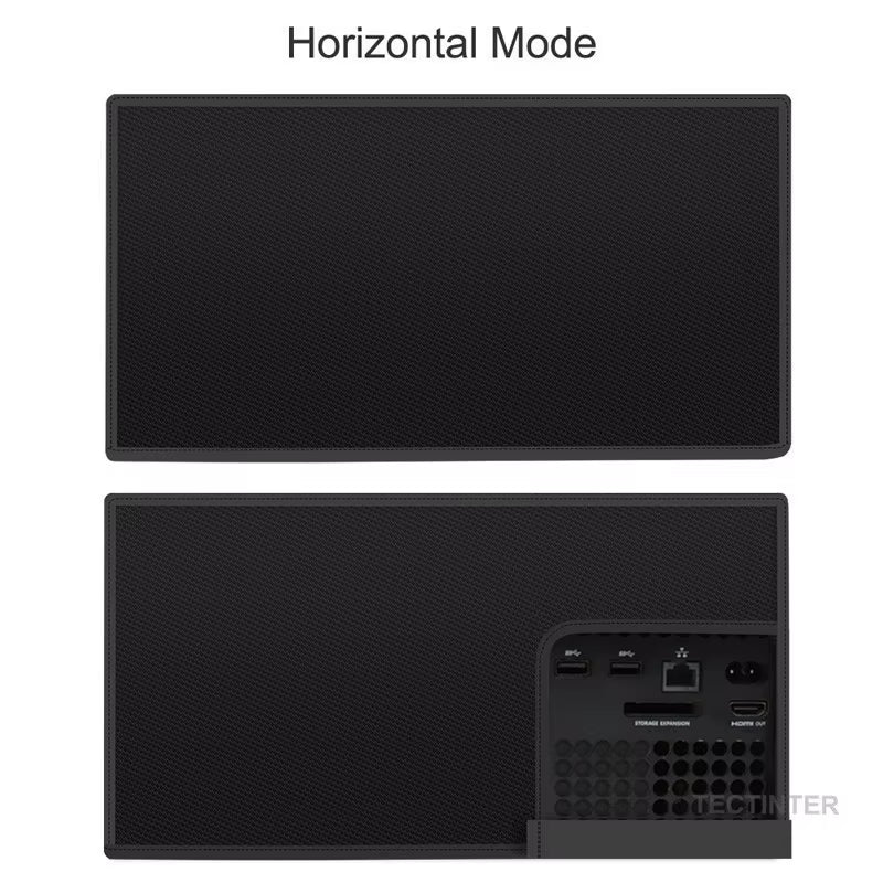 Dustproof Soft Cover for Xbox X Console Anti-Scratch Horizontal Waterproof Protective Vertical Case for Xbox Series X Console