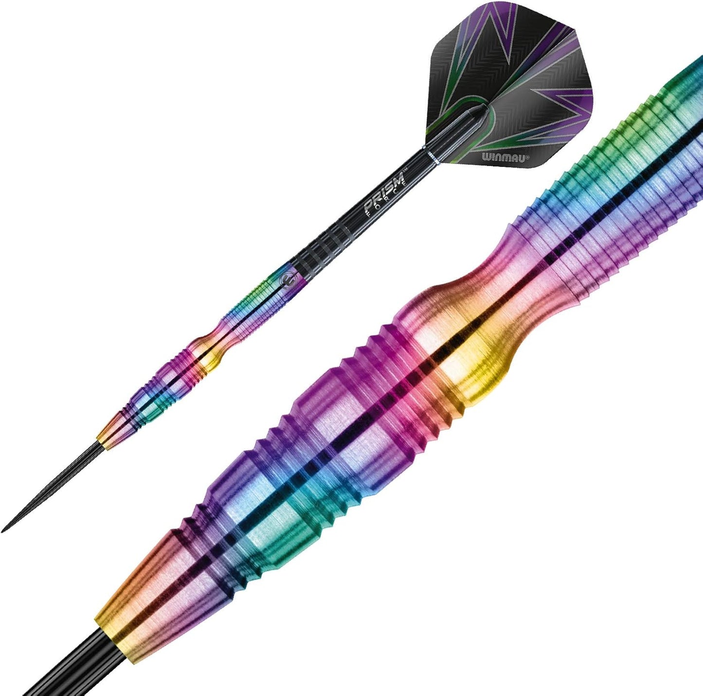 Simon Whitlock Urban Grip Tungsten Steeltip Darts Set with Flights and Shafts (Stems)
