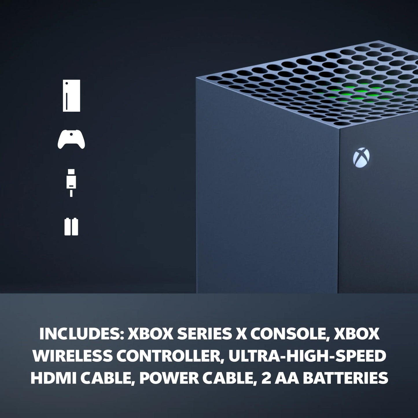Series X - Gaming Console - 1TB SSD - Includes Wireless Controller - 4K Gaming - 120FPS - Carbon Black - with Disk