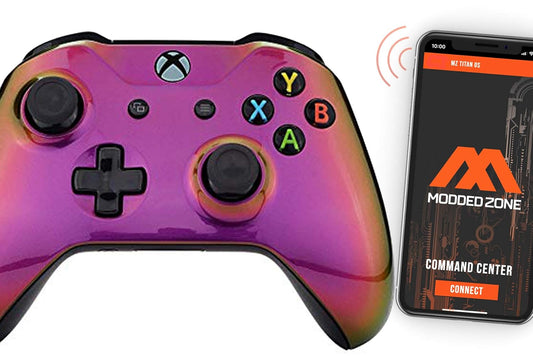 Smart Rapid Fire Custom Modded Controller for Xbox One S Mods FPS Games and More. Control and Simply Adjust Your Mods via Your Phone!