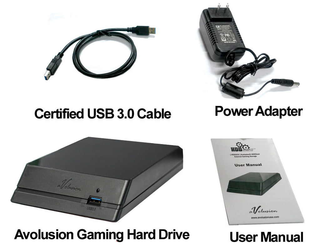 Avolusion Hddgear 4TB (4000GB) USB 3.0 External XBOX ONE Gaming Hard Drive