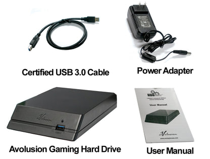 Avolusion Hddgear 4TB (4000GB) USB 3.0 External XBOX ONE Gaming Hard Drive