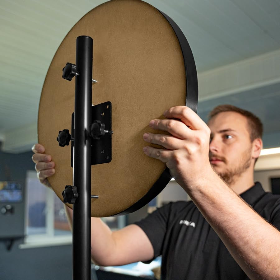 Dartboard Stand [Stand Only] - Darts Accessories for Your Dartboard | Portable & Adjustable Height Dartboard Stand | Dart Board Stand with Instructions