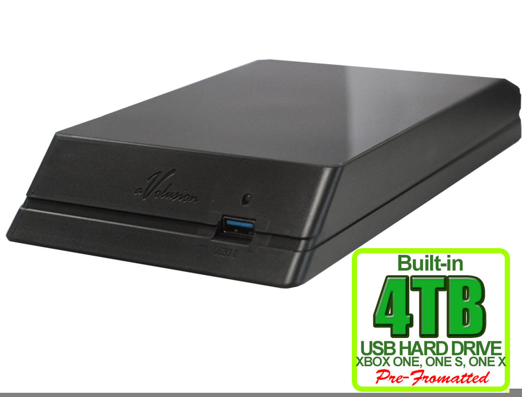 Avolusion Hddgear 4TB (4000GB) USB 3.0 External XBOX ONE Gaming Hard Drive