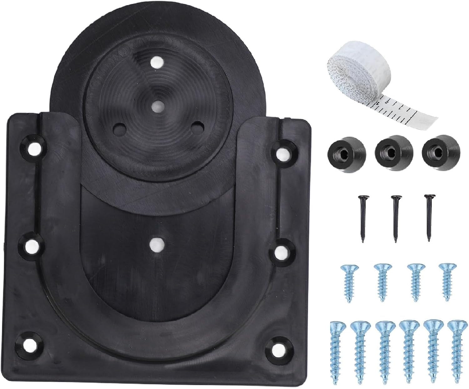 Dartboard Mounting Bracket Kit Wall Hanging Bracket Set for All Boards with Rubber Aids