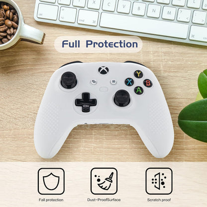 Xbox Series X/S Controller Silicone Cover Case, Rubber Skin for Xbox Series X/S Controller - Clear