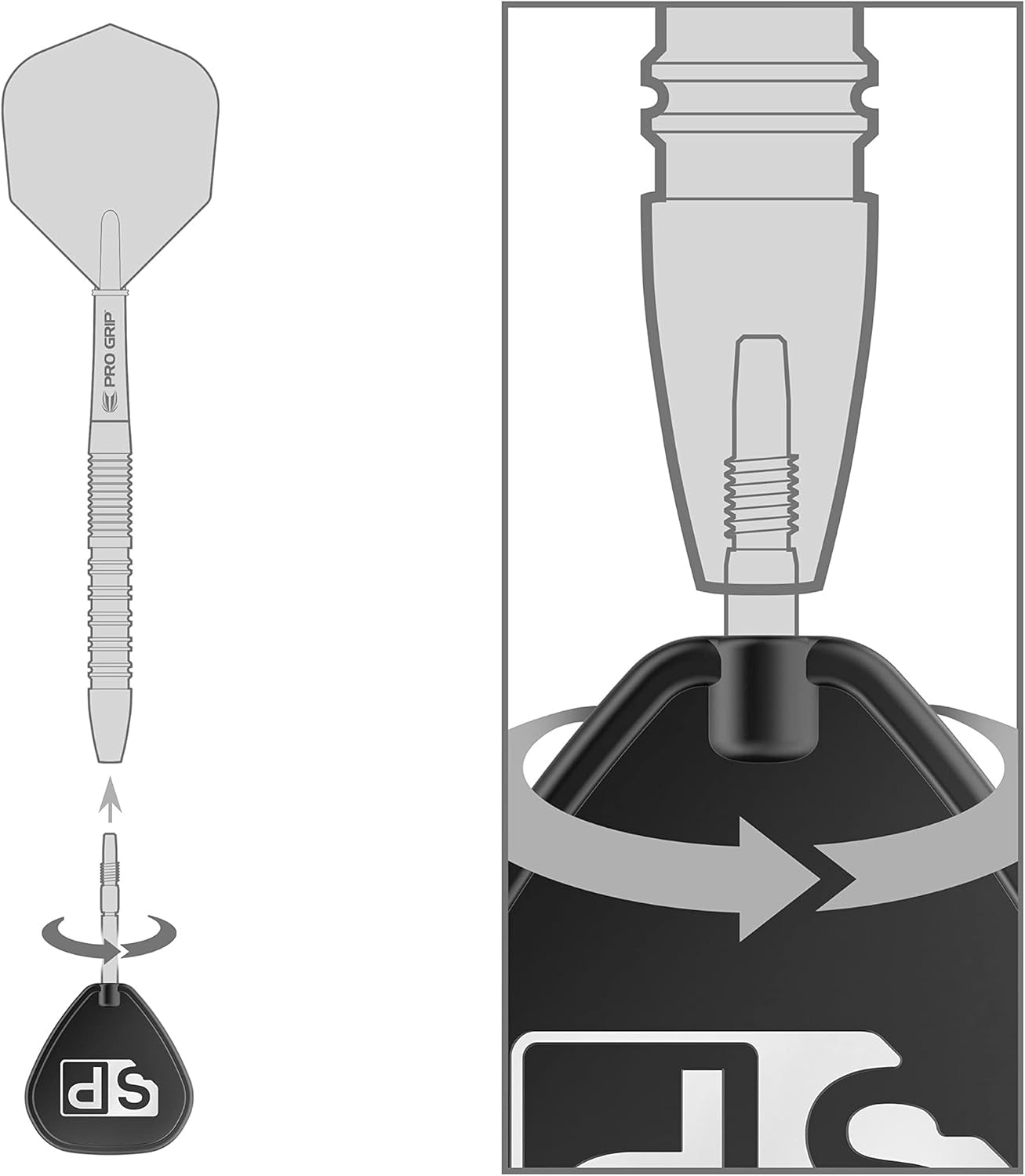 Luke Littler G1 19G 90% Tungsten Soft Tip Darts Set