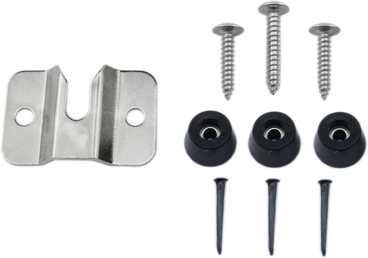 Dart Board Mounting Bracket Portable Dart Board Wall Bracket Dart Board Accessories with Pads and Screws Dart Holder-1 Set
