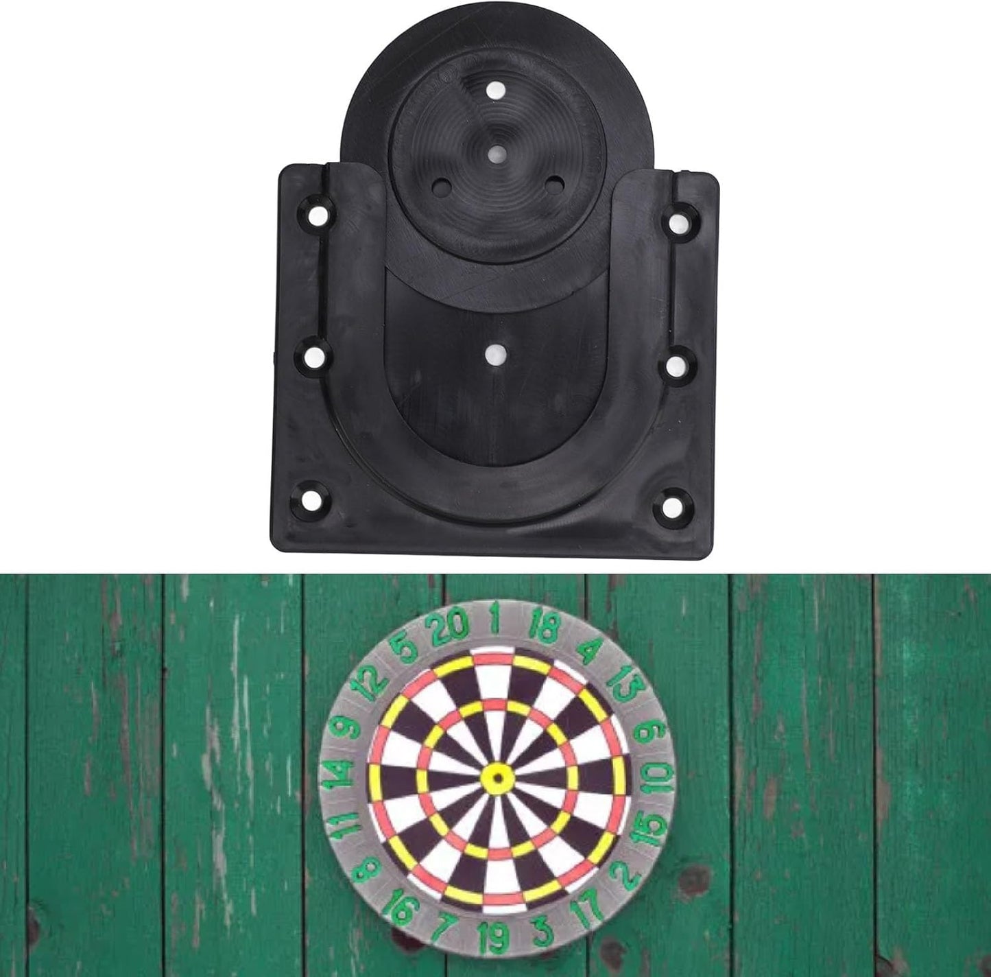 Dartboard Mounting Bracket Kit Wall Hanging Bracket Set for All Boards with Rubber Aids