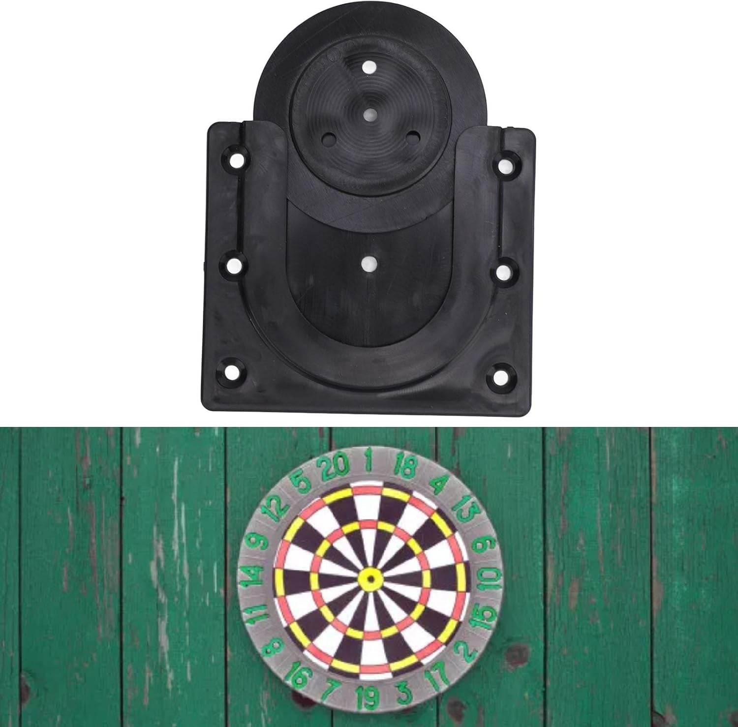 Dartboard Mounting Bracket Kit Wall Hanging Bracket Set for All Boards with Rubber Aids