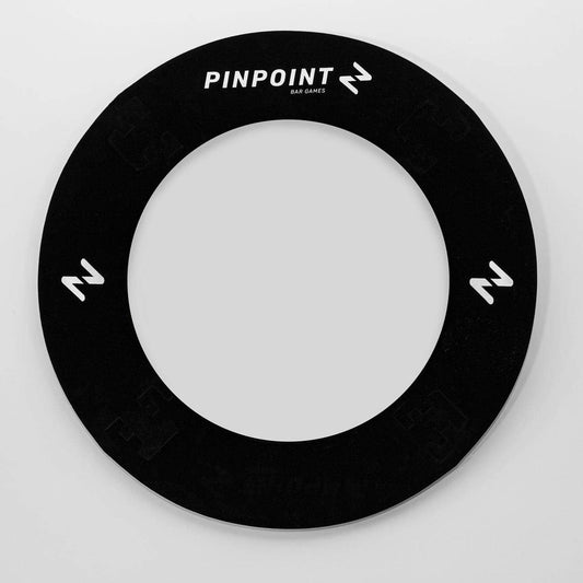 Pinpoint Foam Dartboard Surround Ring - EVA Reversible Dart Board Surround | 4X Piece Dart Wall Protector - Interlocking Design | Easy Assembly | Darts Accessories