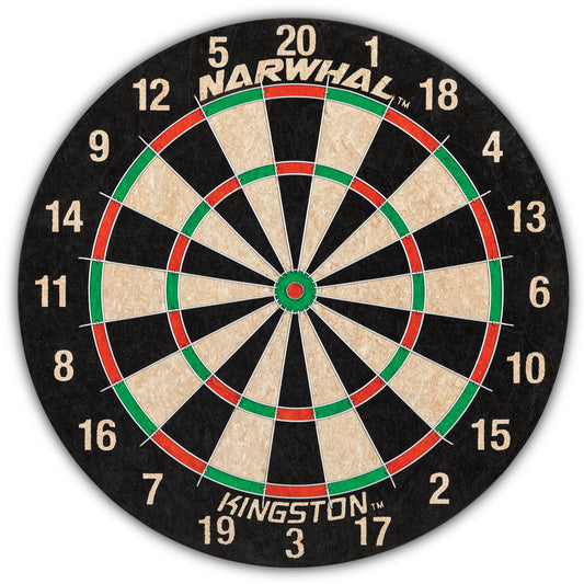Kingston Dartboard; Official Size, Self-Healing Board (Darts Not Included)