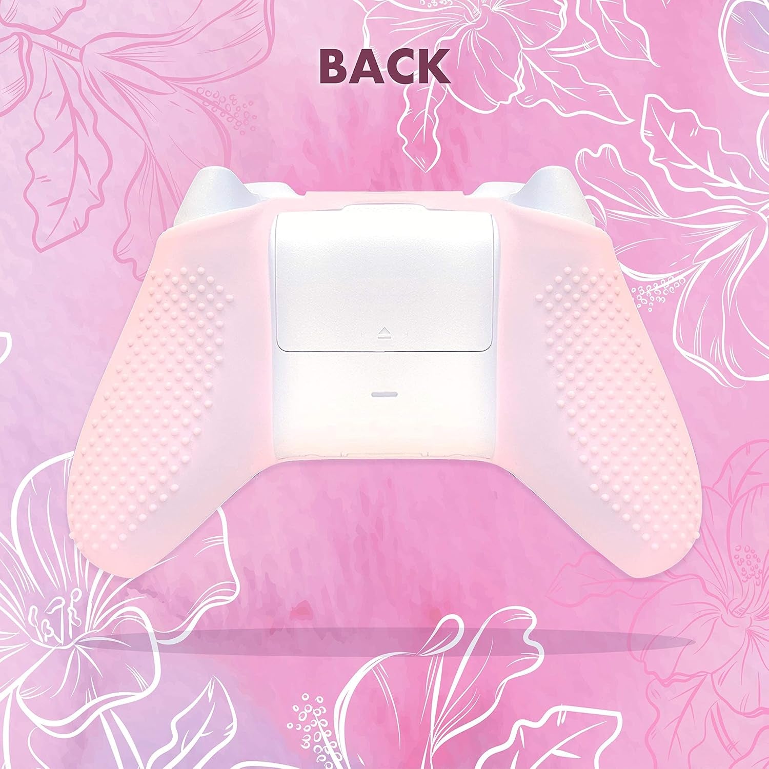 Pastel Skin Cover for Wireless Controller | Soft Sleeve Shell Case with Textured Grip | Compatible with Xbox Series X/S and Xbox One (Light Pink)