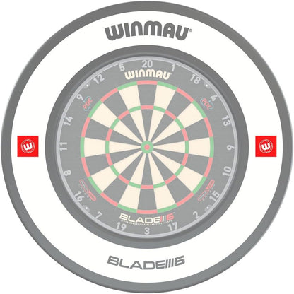 Dart Board Surround Ring - Pro Line 1.0 & 2.0 Red, Blue, Black & White Dartboard Surround - Backboard Wall Protector
