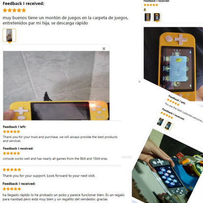 X20 Mini 4.3 Inch IPS Screen Handheld Portable Game Console 32GB 8GB 5000 Games for 8/16/32 Bit Arcade Video Games Child Gift