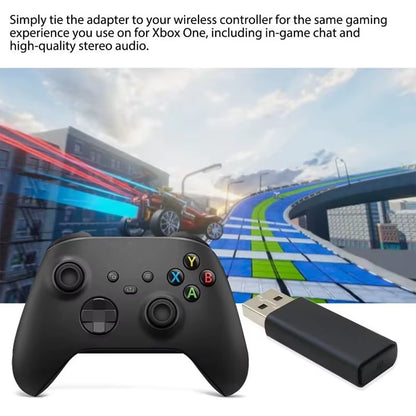 For Xbox One Wireless Adapter USB Receiver for Xbox One 2Nd for Xbox One 1St for Windows 10 System PC Laptops 2Nd Generation
