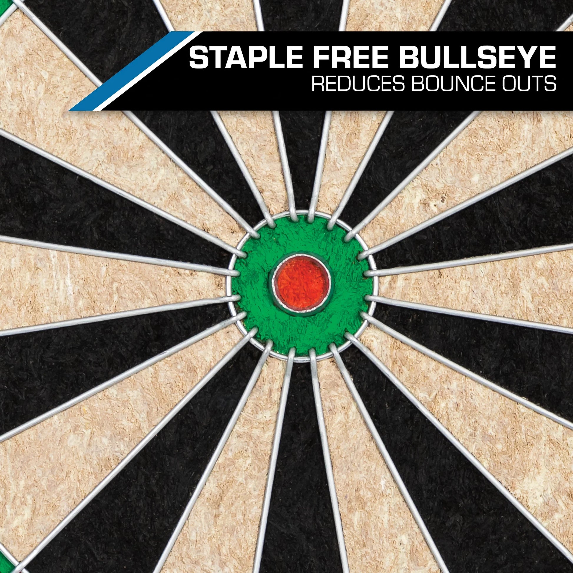Kingston Dartboard; Official Size, Self-Healing Board (Darts Not Included)
