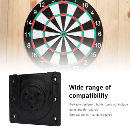 Dartboard Mounting Bracket Kit Wall Hanging Bracket Set for All Boards with Rubber Aids