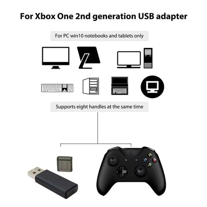 For Xbox One Wireless Adapter USB Receiver for Xbox One 2Nd for Xbox One 1St for Windows 10 System PC Laptops 2Nd Generation
