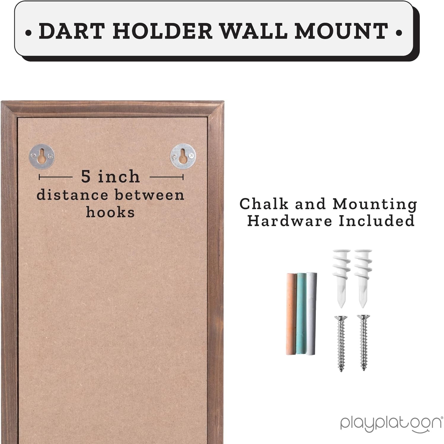 Dart Scoreboard & Darts Holder Wall Mount with Bottle Opener - Wood Score Board, Professional Darts Accessories, Dart Holder