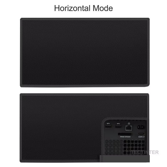 Dustproof Soft Cover for Xbox X Console Anti-Scratch Horizontal Waterproof Protective Vertical Case for Xbox Series X Console