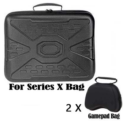Bag for X Box Xbox Series S Game Console Gamepad Controller Accessories Hard Case Funda Storage Organizer Travel Suitcase Carry
